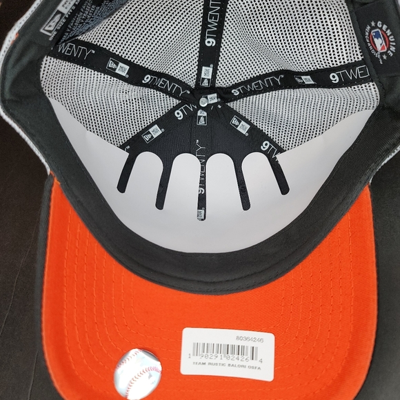 Baltimore Orioles New Era MLB Classic Team Rustic Mesh Snapback Cap Hat New. - Picture 5 of 5